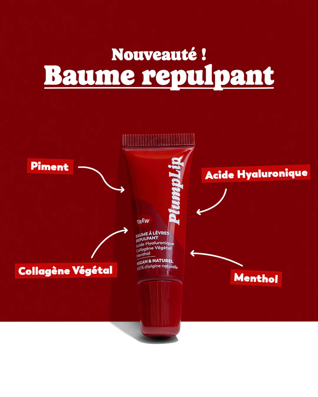 PlumpLip – Bálsamo Voluminizador de Labios 10ml